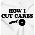 thumbnail image 2 of How Cut Carbs Cutter Foodie Pizza Tank Top T Shirts Men Women Brisco Brands X, 2 of 6