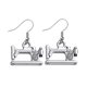 thumbnail image 4 of unbranded 1Par Pendientes De Metal Con Colgante Máquina De Coser Único Y, 4 of 8