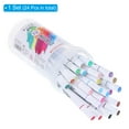 thumbnail image 4 of Unique Bargains 24 Colors Alcohol Marker Pens Alcohol Based Dual Tip Art Marker Coloring, 1 Set, 4 of 5