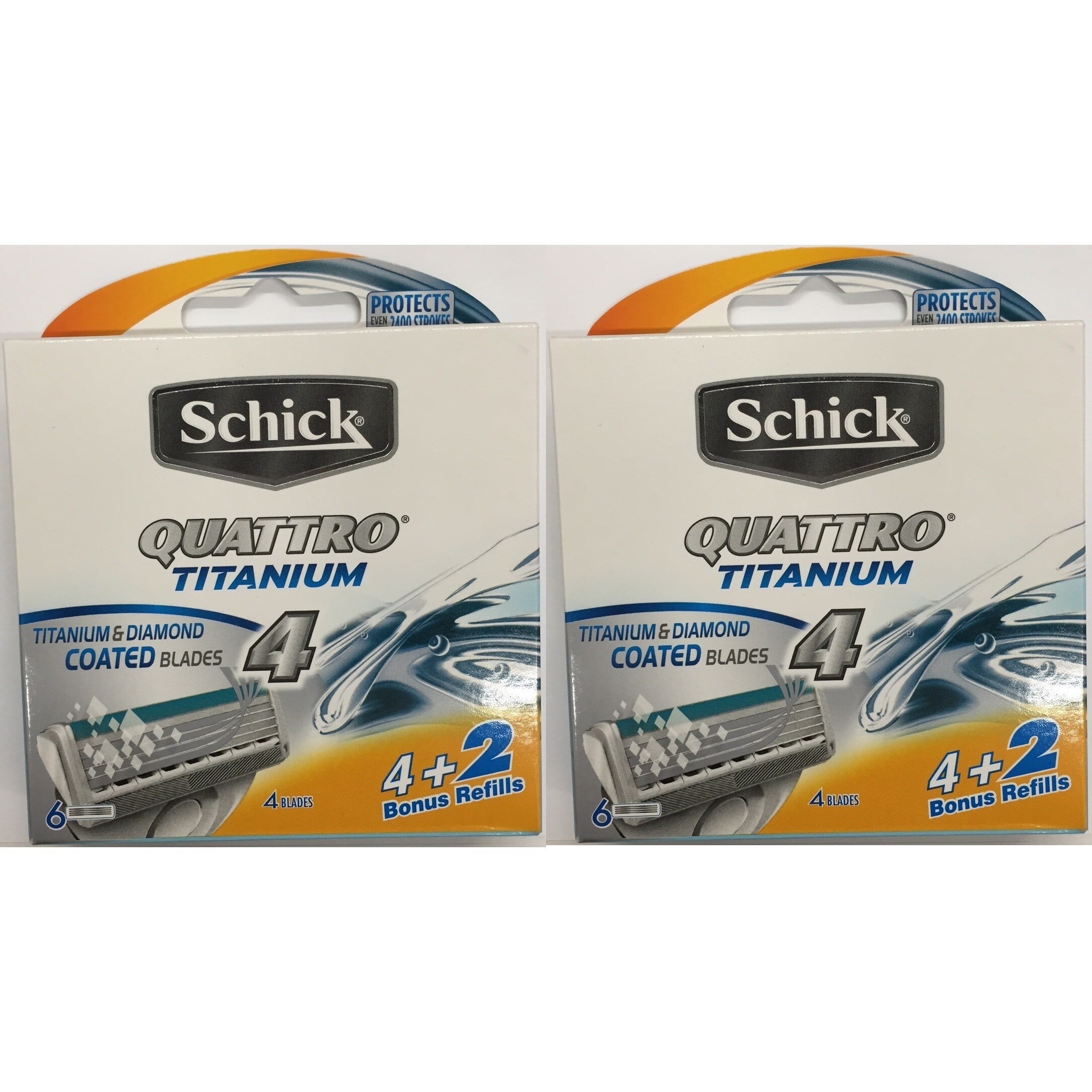 Compatible Razor Handle + Gillette Sensor Excel Refill Razor Blade Cartridges, 10 Ct (Pack of 2)