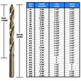 thumbnail image 6 of Drill America D/ACO25P12 #25 Cobalt Heavy Duty Drill Bit (Pack of 12), D/ACO Series, 6 of 10