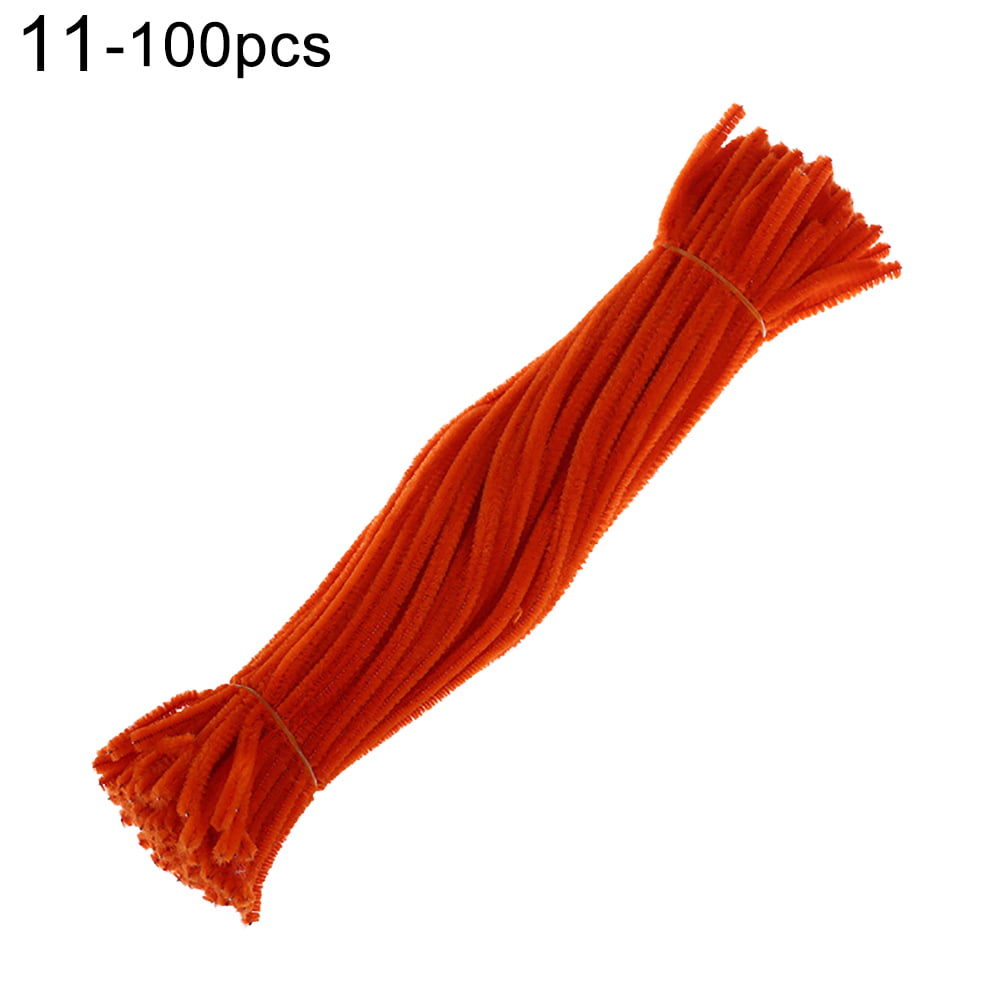 20/100pcs Chenille Stems Pipe Cleaners Kids Craft Educational Toys Twist Rods 
