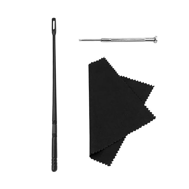 Ensemble de Nettoyage de Flûte, Chiffon de Nettoyage de Tige Accessoires d'Instruments de Musique Professionnels
