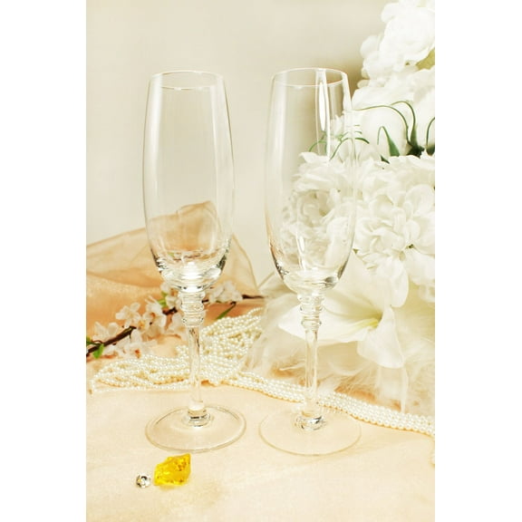 Personalized Wedding Toasting Flutes Champagne Sets Anniversary 600CL