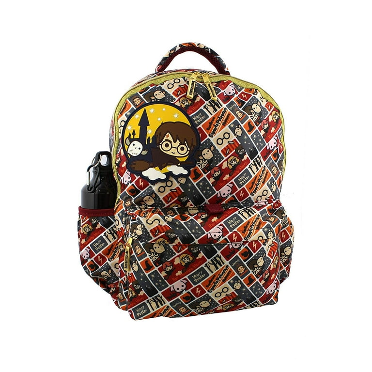 Harry Potter Teen Girls Boys 5 Piece Backpack and Lunch Box All Occasion  School Set 