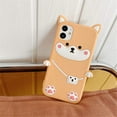 thumbnail image 6 of Puppy Phone Case Compatible with iPhone iPhone 12 Mini, Protective Animal Silicone Cover Soft Touch 3D Cute Case (Shiba Inu, iPhone 12 Mini), 6 of 6
