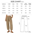 thumbnail image 2 of SUNBS Women Barrel Wide Leg Sweat Pants Soft Blend with Pockets Drawstring for Casual, 2 of 9
