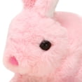 thumbnail image 2 of Juguete eléctrico de conejo, juguetes de peluche parlantes, juguete de peluche para bebé (rosa) Likrtyny libre de BPA, 2 of 9