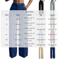 thumbnail image 7 of zbxnLI High Waist Pants for Womens Straight Leg Pant with Pockets Comfy Loose Casual Dress Work Office Trousers, 7 of 7