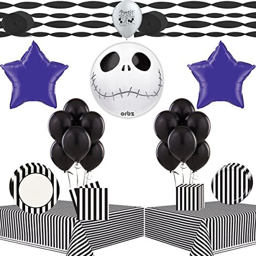 10 Jack Skellington  The Nightmare Before Christmas Balloon Party Decoration 