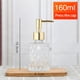 thumbnail image 5 of 3X Dispensador de Jabón de Mesa Multiusos FáCil de Limpiar Dispensador de Bomba de Jabón de Vidrio Perfecto para Cocina Y Baño (Dorado), 5 of 5