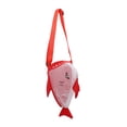 thumbnail image 2 of Bolsa de malla para playa de verano para niños, 25 x 18 x 15 cm, multiusos, para guardar juguetes de arena. Rojo, 2 of 8