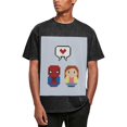 thumbnail image 1 of Spider-Man 230g Vintage Washed Drop Shoulder T-Shirt - Iron On, 1 of 7