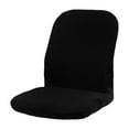 thumbnail image 1 of cover Removable Polyester Split-type Washable Seat Cover Accessories Decorations Black, 1 of 8