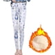 thumbnail image 4 of Mallas Navideñas Para Mujer, Mallas Con Forro Polar, Estampado Cálido, Ajustado, Grueso, de Felpa, Cintura de Lana, Pantalones Largos, Pantalones Odeerbi ODB193202, 4 of 5