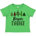 thumbnail image 3 of Inktastic Buon Natale Festive Christmas Trees Boys or Girls Toddler T-Shirt, 3 of 5