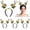 Bee, variant on 4 count Butterfly Headbands Boppers Tentacle Hair Bands Spring Summer Garden Theme Party Headwear Photo Props Accessories