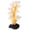 Yellow, variant on M Buder Luminous Purple Coral Anemone Aquarium Ornament, Silicone Simulation Plant for Fish Tank Landscaping Decor (5.9 x 3.1 inches / 15 x 8 cm)