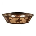 thumbnail image 7 of Meyda Tiffany 15438 22" W Cowboy Flush Mount Ceiling Fixture - Silver, 7 of 7