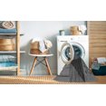 thumbnail image 2 of Ahgly Company Tapis d'Intérieur Lavable en Machine Carré Gris Transitionnel, 3 Pieds Carré, 2 of 7