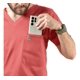 thumbnail image 3 of Pijama Quirurjica Uniforme Medico Jogger Hombre Algodon Rojo, 3 of 5