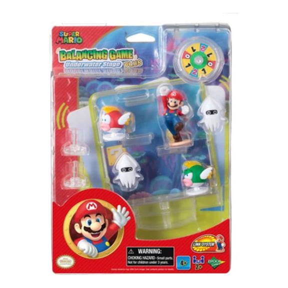 Epoch Super Mario Balancing Game Plus Underwater Stage Set
