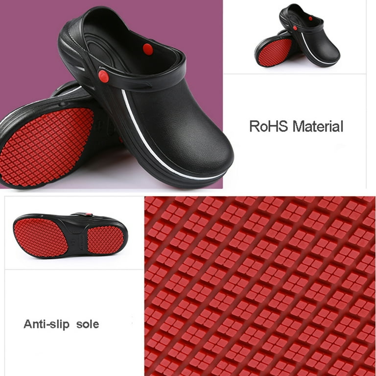 Light Style Non-slip Chef Shoes Kitchen Oil-resistant Waterproof Work Shoes