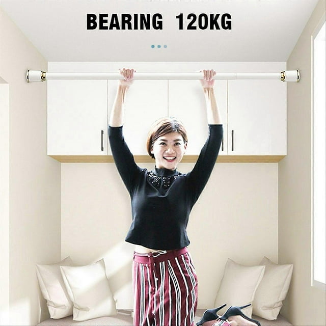 Extendable Telescopic Pole, Multi-Purpose Spring-Loaded Stick B