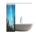 thumbnail image 3 of WOPOP Starry Night Shower Curtain, Night Sky Forest Polyester Fabric Shower Curtain Bathroom Sets 60x72 Inches, 3 of 3