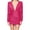 Hot Pink, variant on Cocktail Dresses for Women Long Sleeve Sequin Short Dress Sparkly Glitter V Neck Bodycon Mini Dress for Party Club