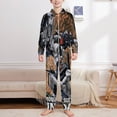 thumbnail image 2 of Mobile Suit Gundam Hooded Union Suit One Piece Pajama Outfit PJs Sleepwear, 2 of 7