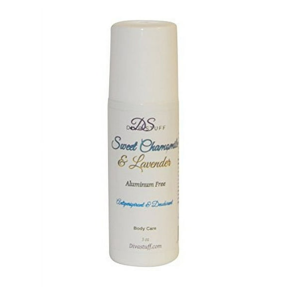 Sweet Chamomile & Lavender Aluminum Free Deodorant, All Natural, Safe, Made in The USA, Diva Stuff