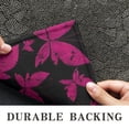 thumbnail image 6 of Black Pink Butterfly Pattern Door Rugs,Washable Non Slip Door Mats Indoor,Decorative Door Mats,Entry Mat Indoor for Entrance,Bedroom,Kitchen,Bathroom,16"x24", 6 of 6
