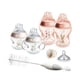 thumbnail image 1 of Tommee Tippee Natural Start Juego de 8 piezas libre de BPA para biberón, incluye 2 biberones de 5 oz, 1 of 9