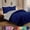 Navy/Silver, variant on Elegant Comfort Reversible Down Alternative Comforter Set, 1500 Collection Soft Microfiber All-Season Bedding, King/Cal King, Navy/Silver