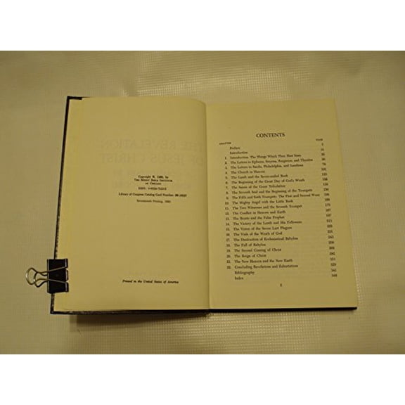 Pre-Owned The Revelation of Jesus Christ: A Commentary, 9780802473103, 0802473105, Hardcover,