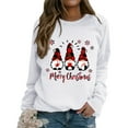 thumbnail image 6 of Tiqkatyck Sweatshirt for Women, Women's Dwarf Print Long Sleeve Casual Pullover, Sweatshirt for Women, Tops for Women Trendy, Casual Tops for WomenWhite XXXL, 6 of 6