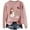 Z2-Pink, variant on Women's Sweatshirts Pullover Shirts Fashion Christmas Chicken Printed Thick Round Neck Street Trend Knited Hoodless Hoodies Fall Trendy Outfits 2025 Winter Sweater Beige-L