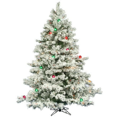vickerman flocked alaskan 6 5 white artificial christmas vickerman flocked alaskan 6 5 white artificial christmas