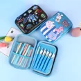 thumbnail image 2 of Estuche para lápices EVA 3D Cube de gran capacidad, papelería multifuncional para niños, caja de lápices impermeable para estudiantes, suministros de oficina, 2 of 5