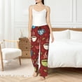 thumbnail image 6 of Lsque Coffee Cups Print Women's Pajama Pants, Lounge Pant - Comfortable Home Wear,Elastic Waistband, Stylish Design-Small, 6 of 9