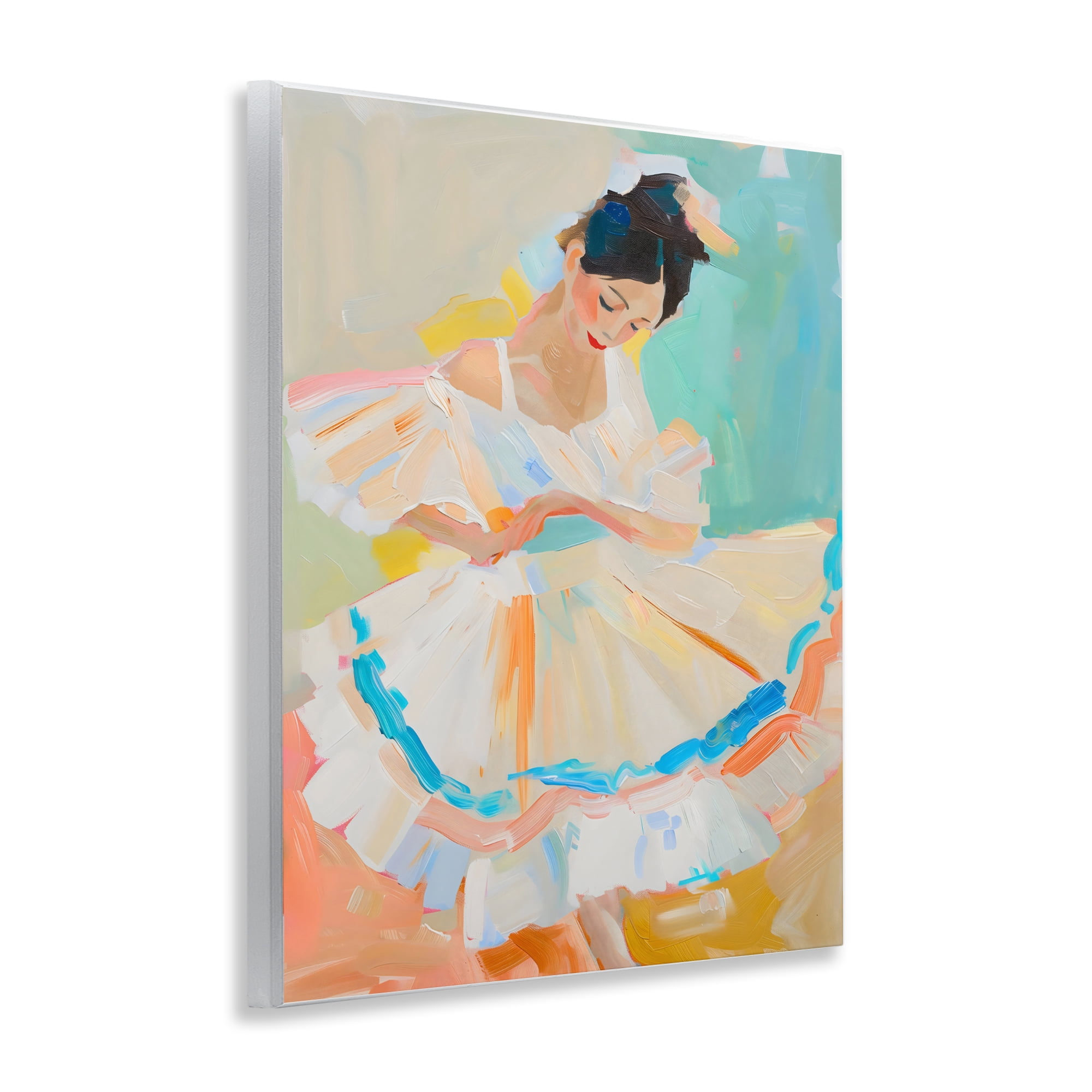 Stupell Industries Dancer with Flowing Dress Wall Plaque Art, design by The Prints Vibe