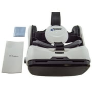 3D VR Headset with Stereo Headphones for all 4.7 to 6.2 Smartphones