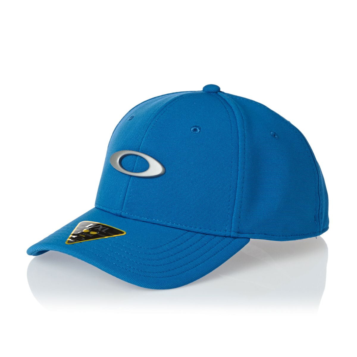 blue oakley hat
