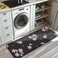 thumbnail image 3 of Pioneer Flower Floral Print Pattern Kitchen Rug Mat,Kitchen Runner Rugs Non Skid Washable,Decorative Kitchen Floor Mats for Kitchen,Sink,Laundry,17"x47.2", 3 of 7