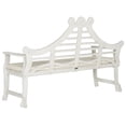 thumbnail image 4 of Safavieh Azusa Indoor/Outdoor Traditional Garden Bench with Cushion, 4 of 7
