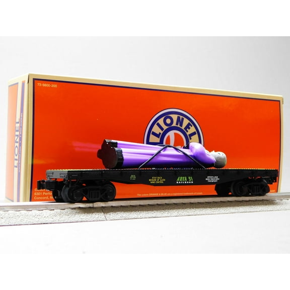 LIONEL AREA 51 TAKE ME TO YOUR LEADER ALIEN FLATCAR O GAUGE 2528710