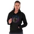 thumbnail image 3 of Betty Boop Colorful Neon Sign Cartoon Hoodie Sweatshirt Women Brisco Brands S, 3 of 4