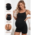 thumbnail image 5 of Athlemo Maternity Samleess Slip Dress Sleeveless Adjustable Shoulder Strap Bodycon Dress, 5 of 8