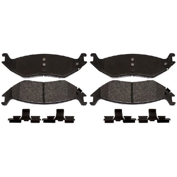 GOPARTS Replacement for 20022004 Dodge Ram 1500 Rear Disc Brake Pad